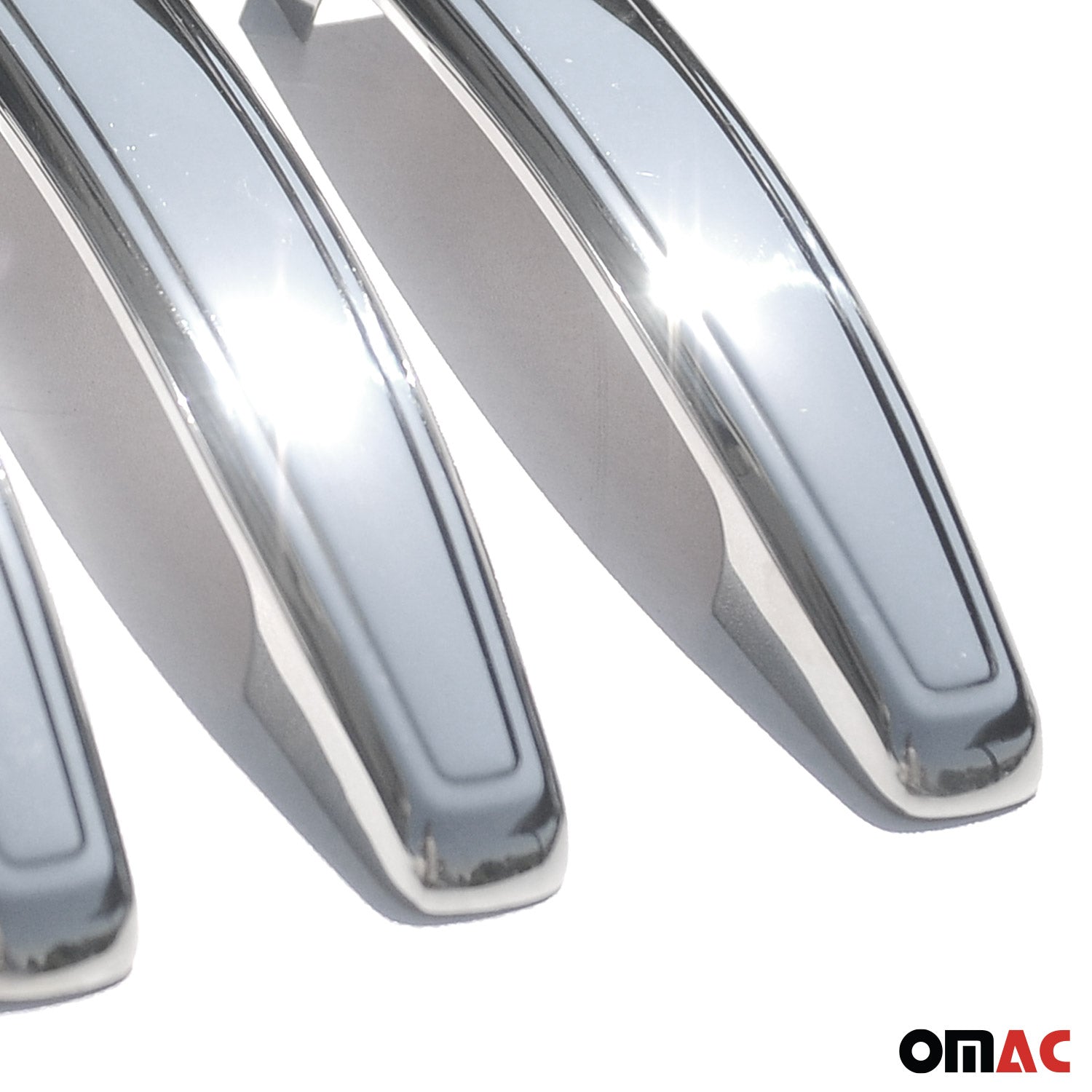 OMAC USA 2011-2015 Chevrolet Cruze Car Door Handle Cover Protector Stainless Steel 8 Pcs, top view