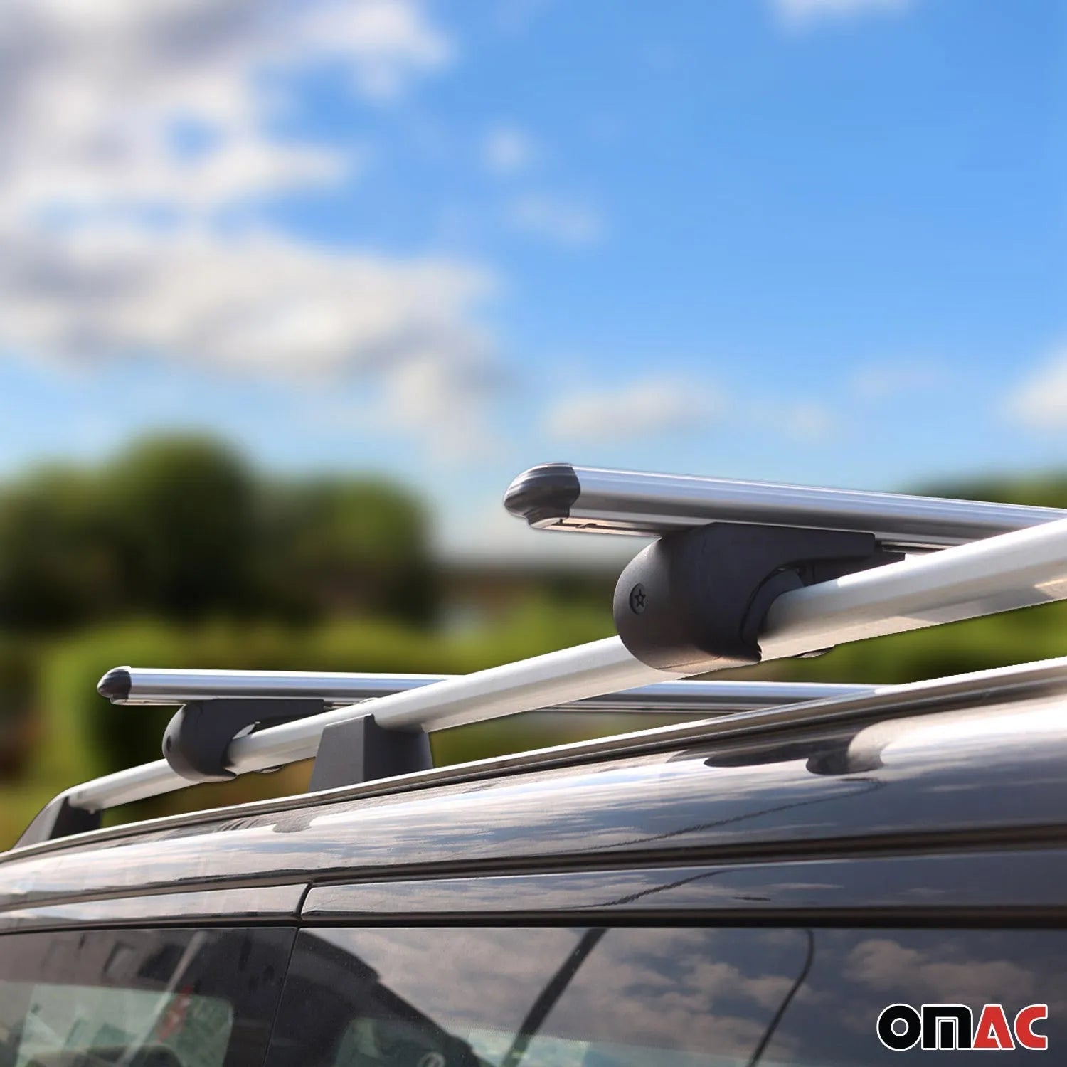 OMAC USA 2018-2024 GMC Terrain / Terrain Denali Bike Rack Carrier Roof Racks Set, roof kits, product detail