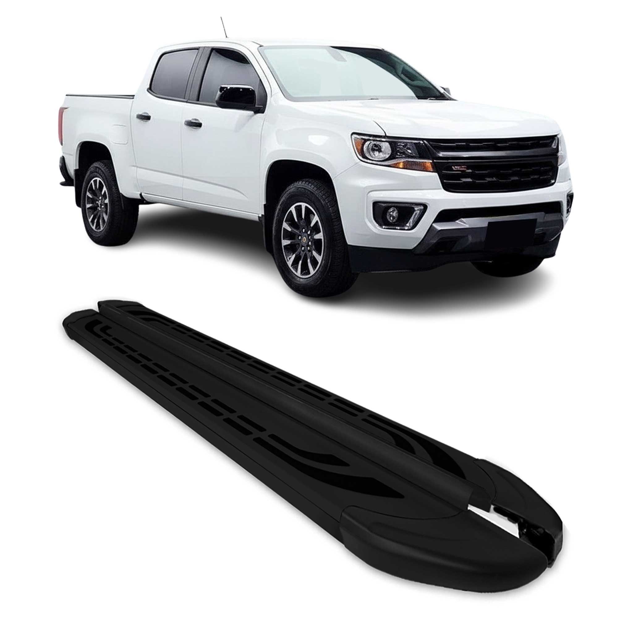 OMAC USA 2015-2024 Chevrolet Colorado / GMC Canyon Nerf Bar Side Step Running Boards Alu