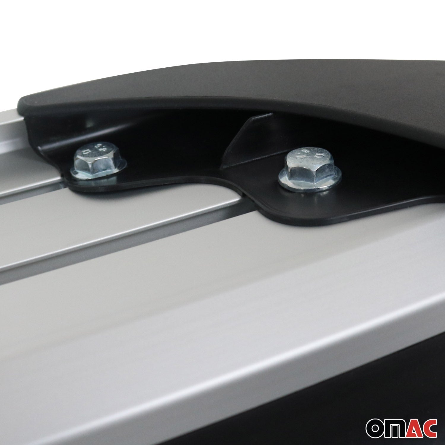 OMAC USA 2018-2023 Chevrolet Traverse Nerf Bar Side Step Running Boards Alu 2x, reverse view