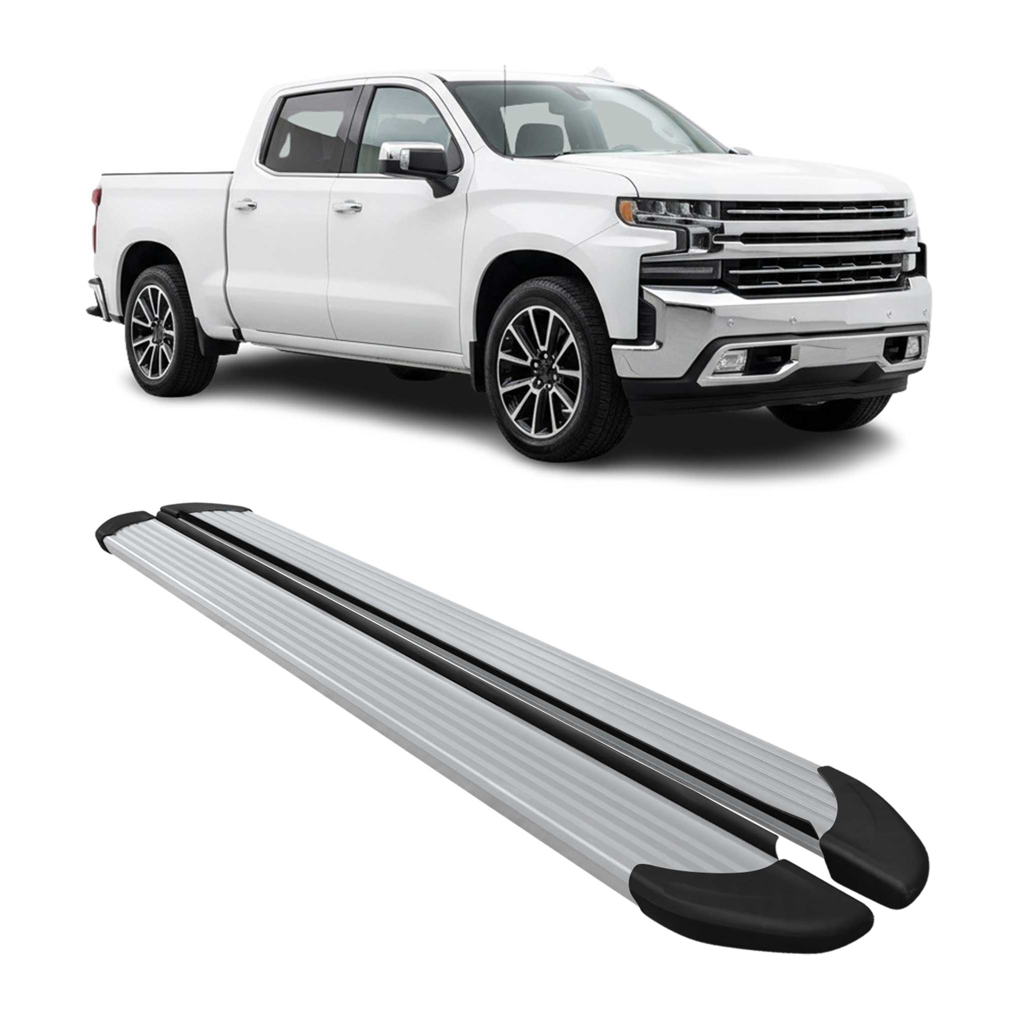 OMAC USA 2019-2026 Chevrolet Silverado / GMC Sierra 1500 Double Cab Crew Cab Side Step, running boards