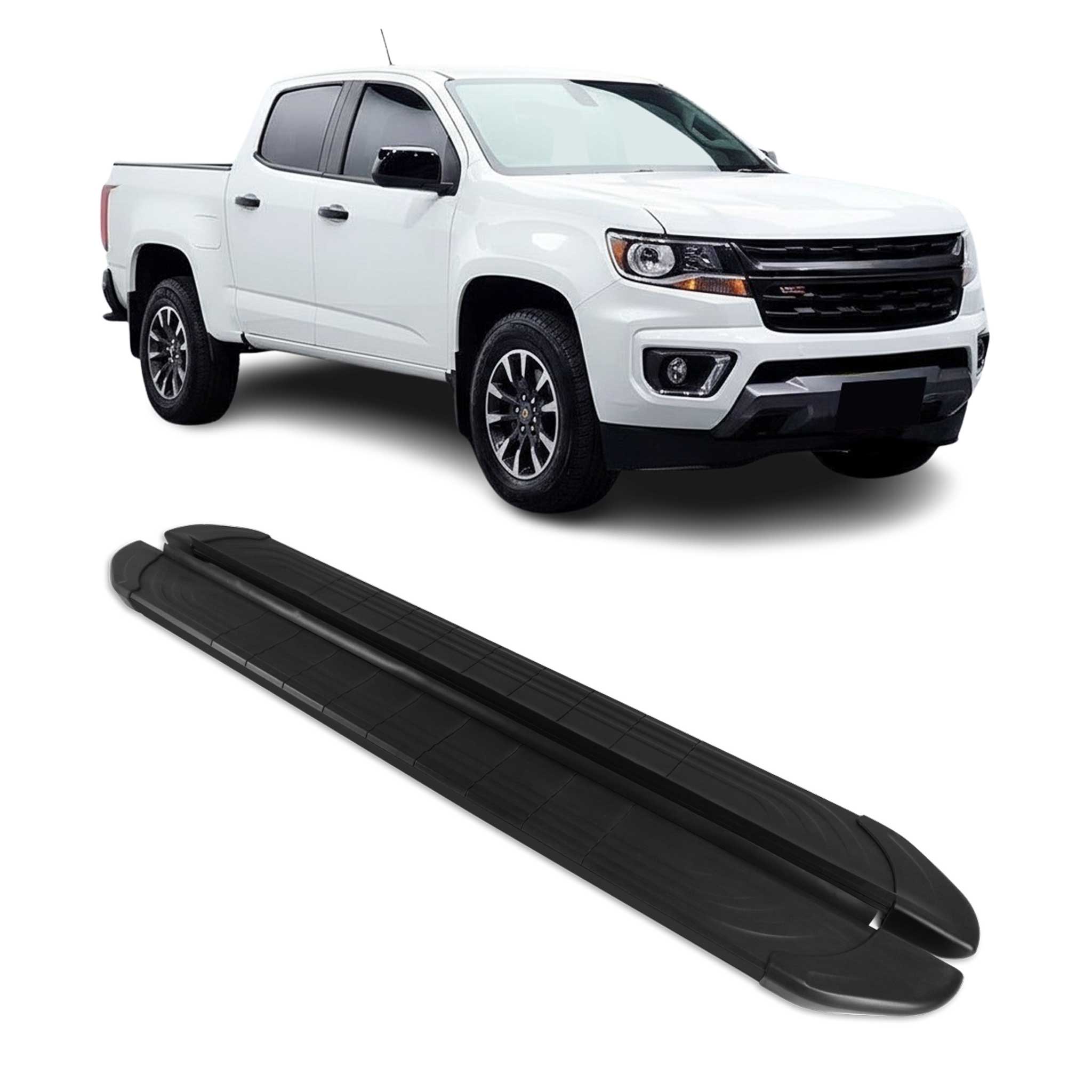 OMAC USA 2015-2024 Chevrolet Colorado / GMC Canyon Nerf Bar Side Step Running Boards Alu
