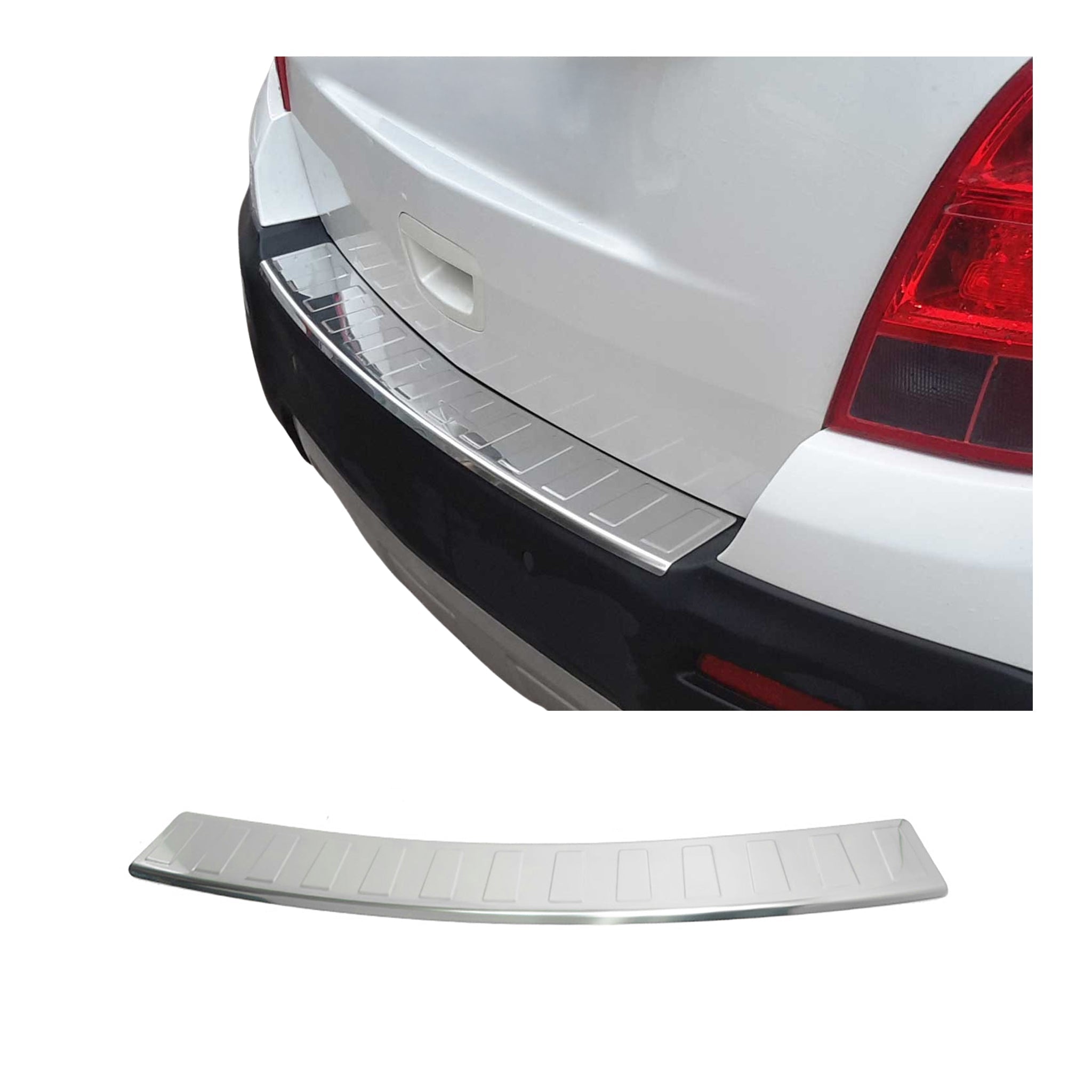 OMAC USA 2013-2022 Buick Encore Rear Bumper Guard Stainless Steel Glossy, rear bumper sill cover