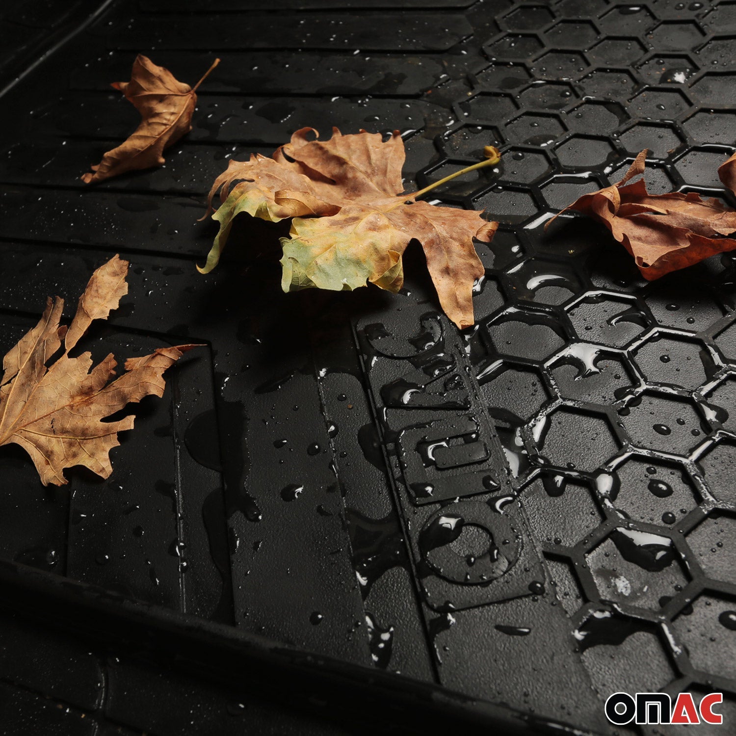 OMAC USA 2016-2022 Chevrolet Spark Chevrolet Spark Universal Floor Mats Liner All Weather 3D Black Waterproof, fitment detail