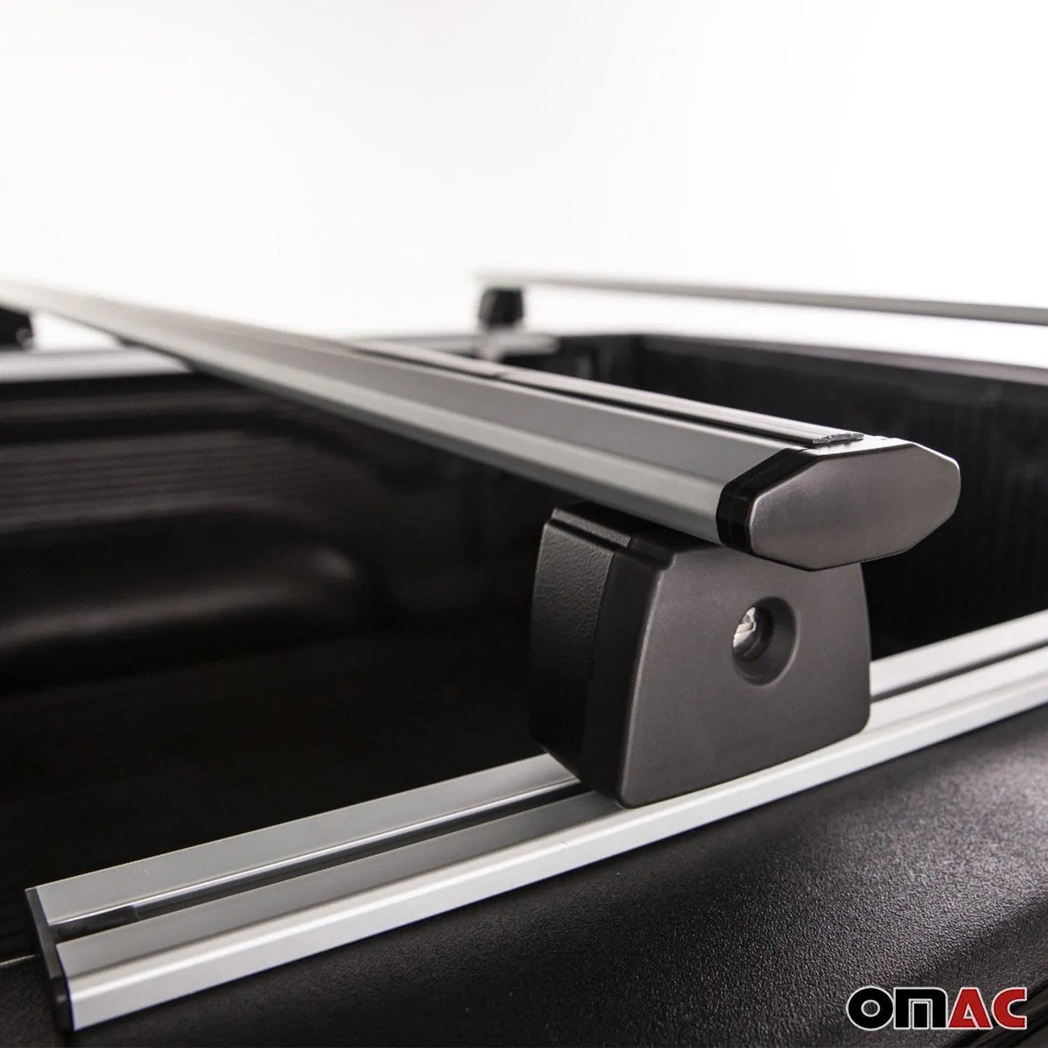 OMAC USA Chevrolet Silverado Truck Bed Rack System Alu Pick Up Sliding Rack 4Pcs, alternate view