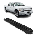 OMAC USA 2007-2019 Chevy Silverado / GMC Sierra 1500 2500HD 3500HD CrewCab Running Boards Side Step Nerf Bars Alu Black