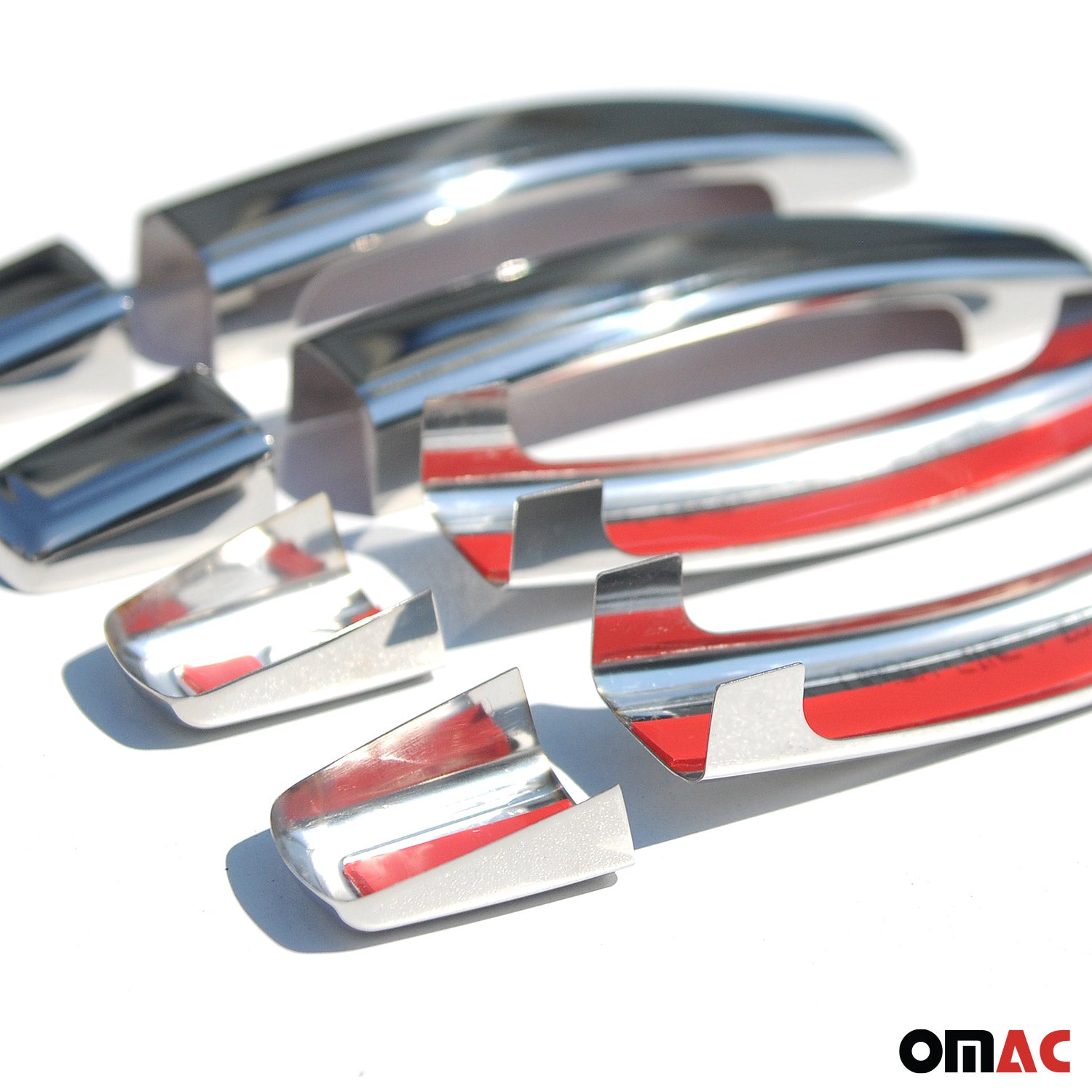 OMAC USA 2011-2015 Chevrolet Cruze Car Door Handle Cover Protector Stainless Steel 8 Pcs, further detail