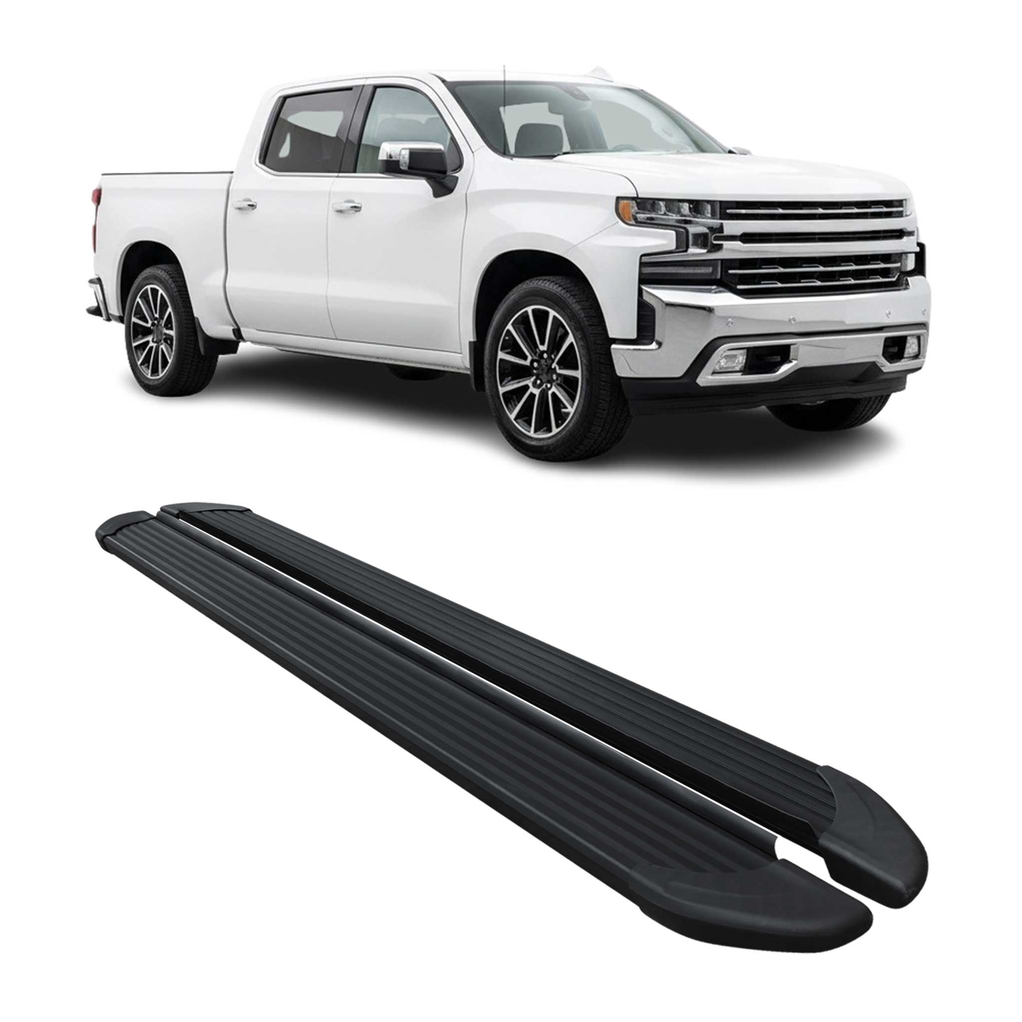 OMAC USA 2019-2026 Chevrolet Silverado / GMC Sierra 1500 Double Cab Crew Cab Side Step, running boards