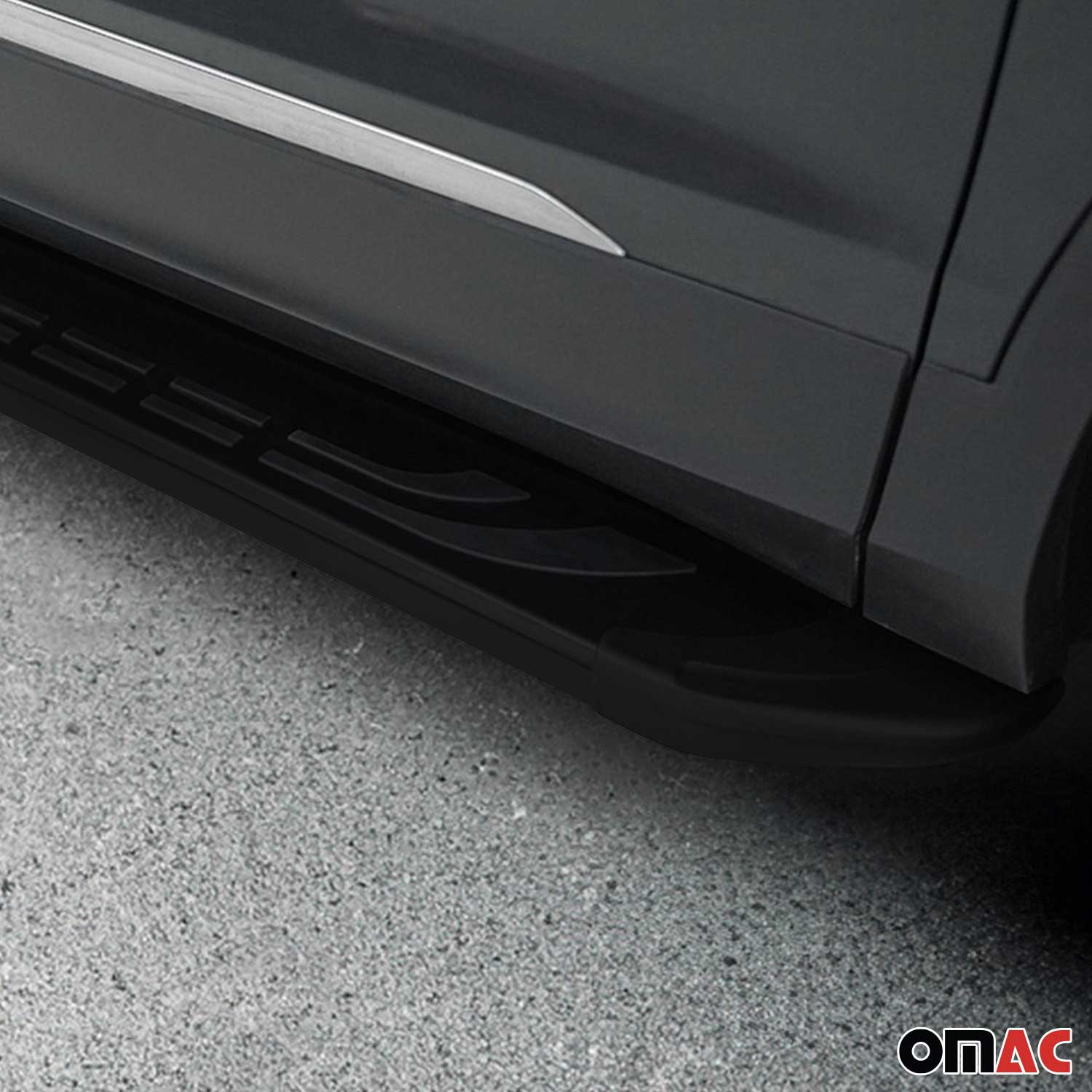 OMAC USA 2019-2026 Chevrolet Silverado / GMC Sierra 1500 Double Cab Crew Cab Side Step, running boards, additional view