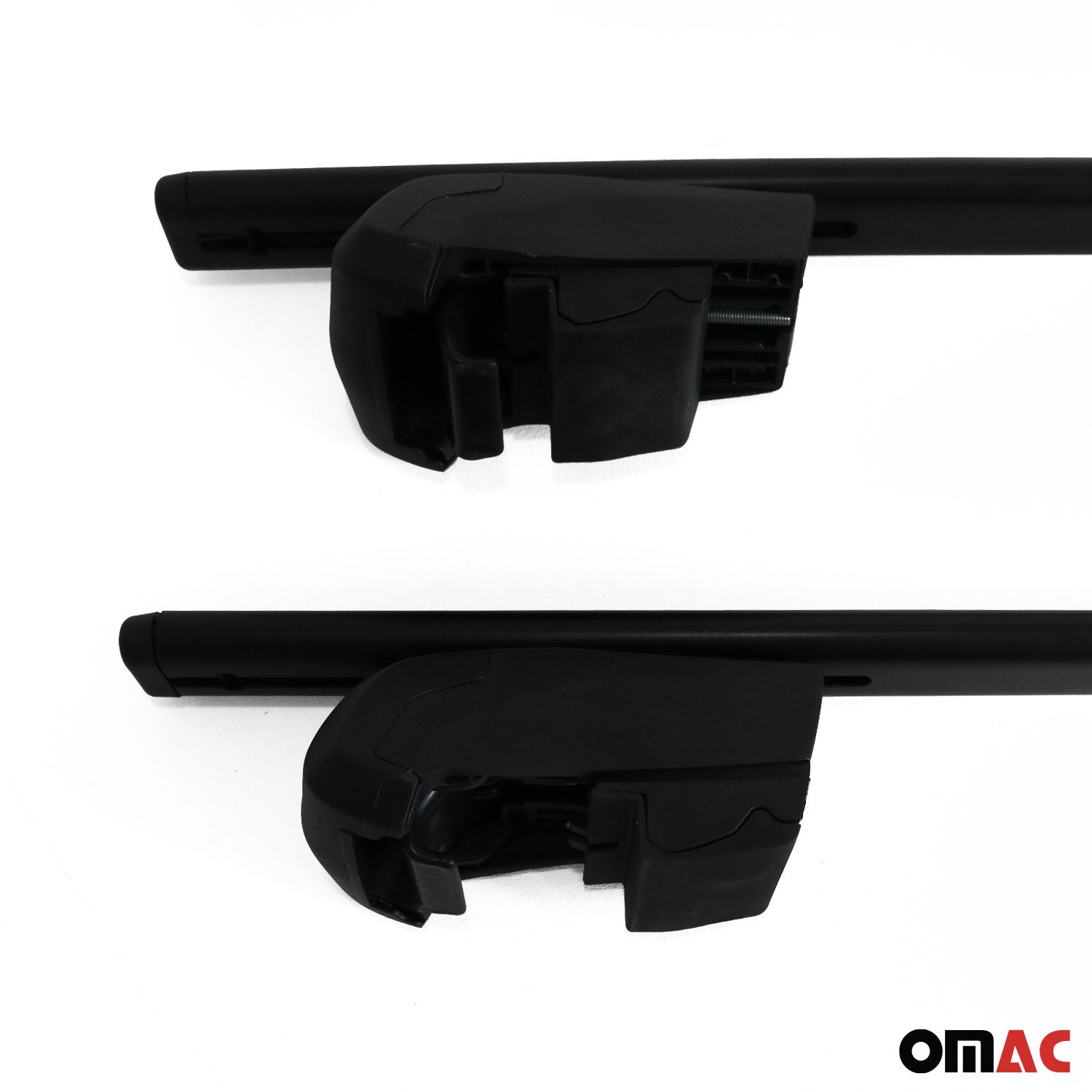 OMAC USA 2021-2024 Buick Envision Roof Rack Cross Bars Black, flush-mounted roof rails, additional view