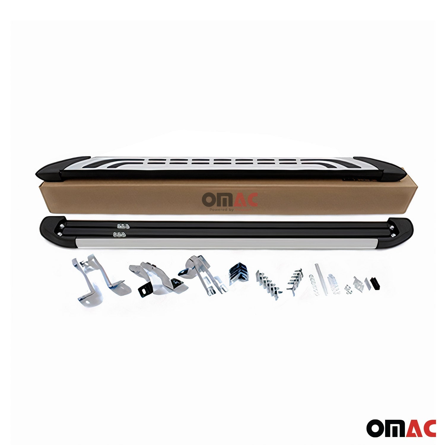 OMAC USA 2019-2026 Chevrolet Silverado / GMC Sierra 1500 Double Cab Crew Cab Side Step, running boards, additional view