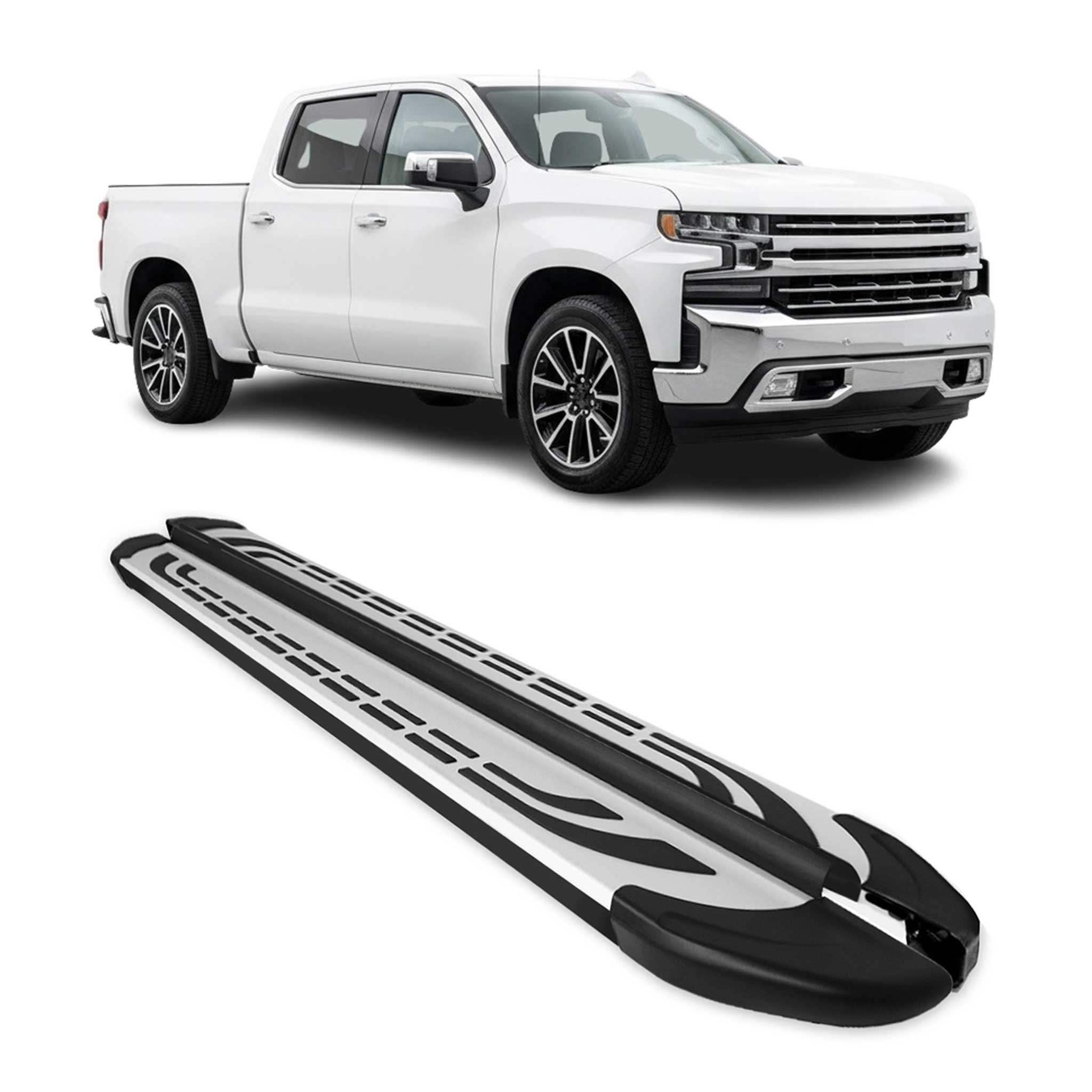 OMAC USA 2019-2026 Chevrolet Silverado / GMC Sierra 1500 Double Cab Crew Cab Side Step, running boards