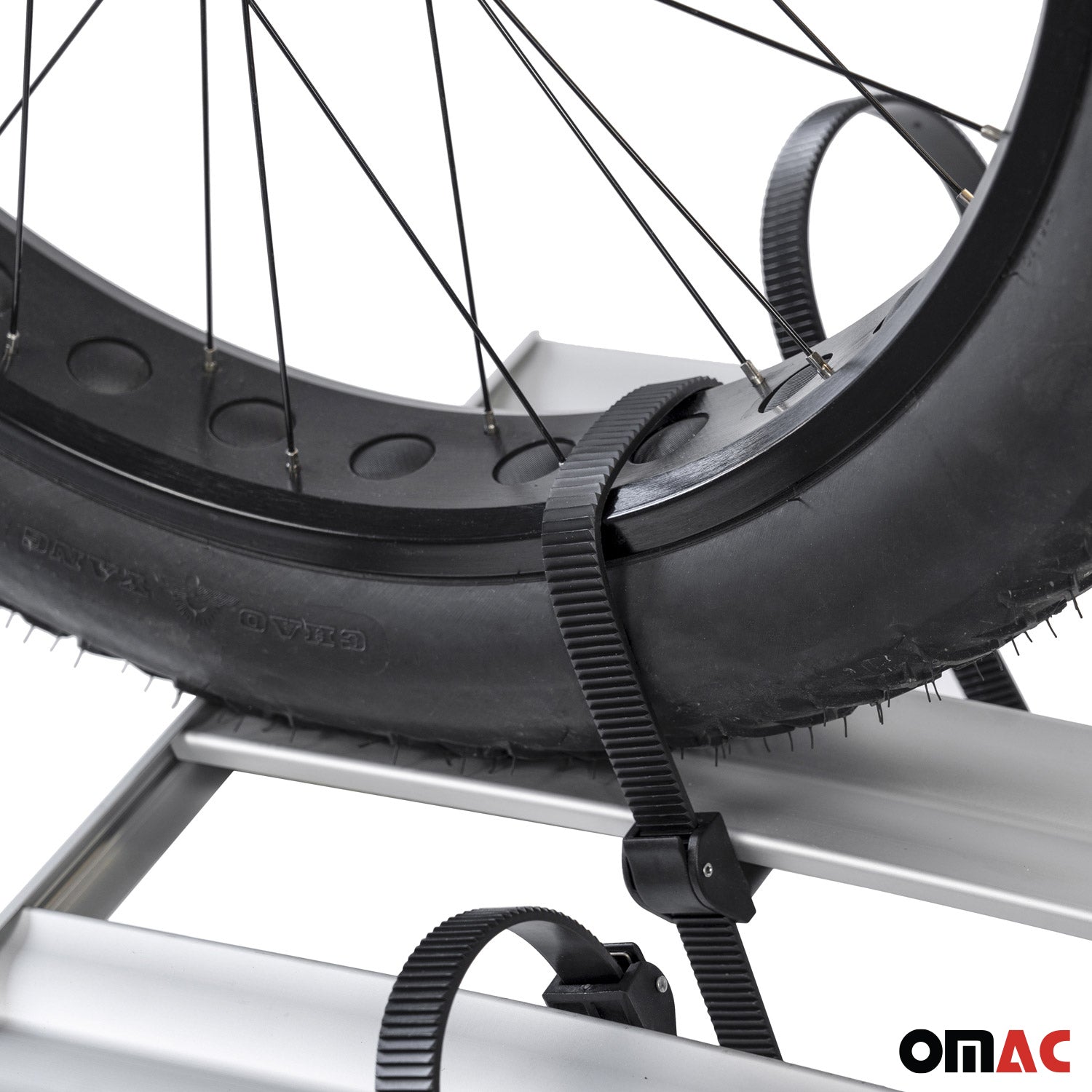 OMAC USA 3 Bicycle Carrier 2” Receiver Hitch Mounted Foldable Rack SUV Truck Car, trunk bike racks, additional view