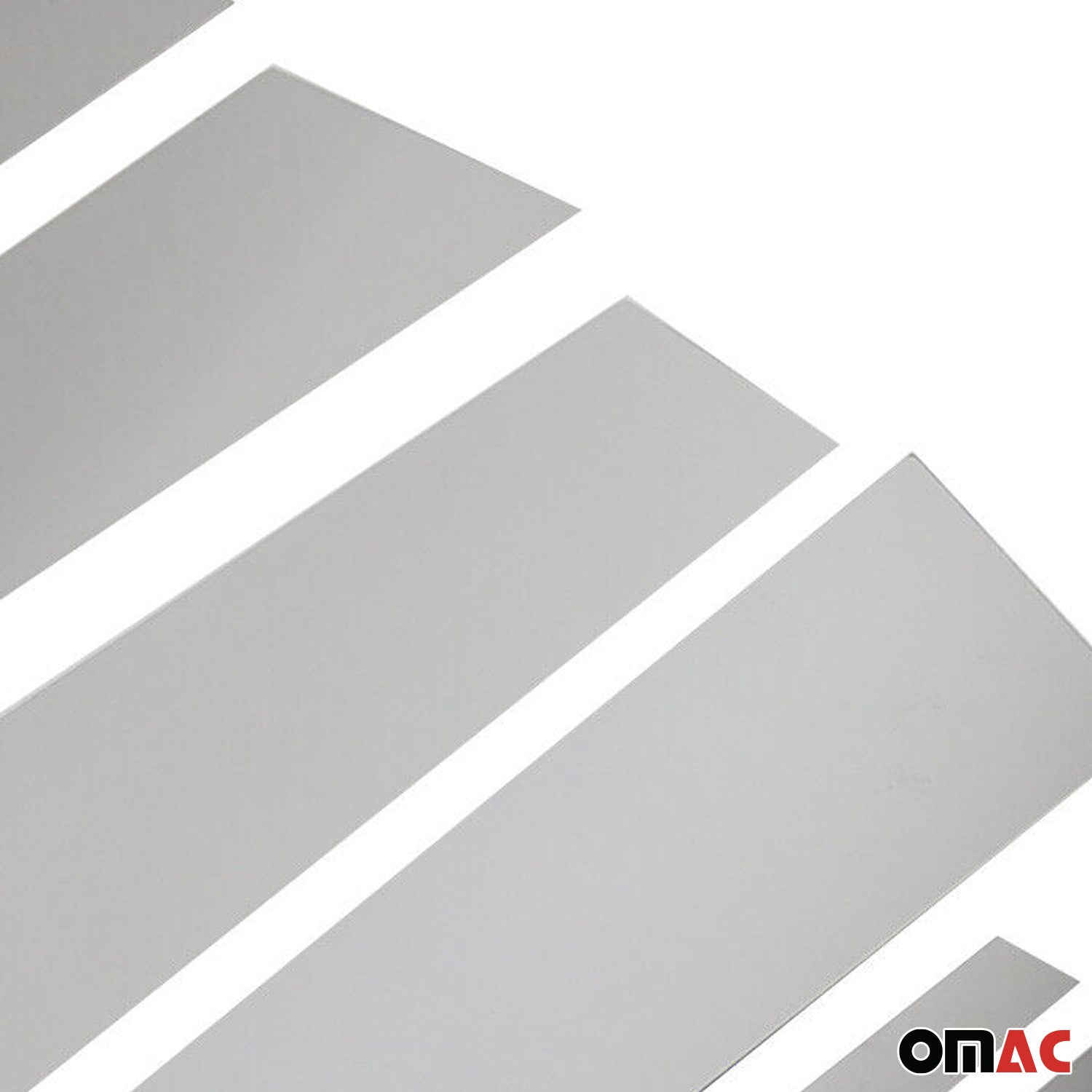 OMAC USA 2013-2022 Buick Encore Window B Pillar Posts Door Trim Cover Stainless Steel Silver 6x, product detail