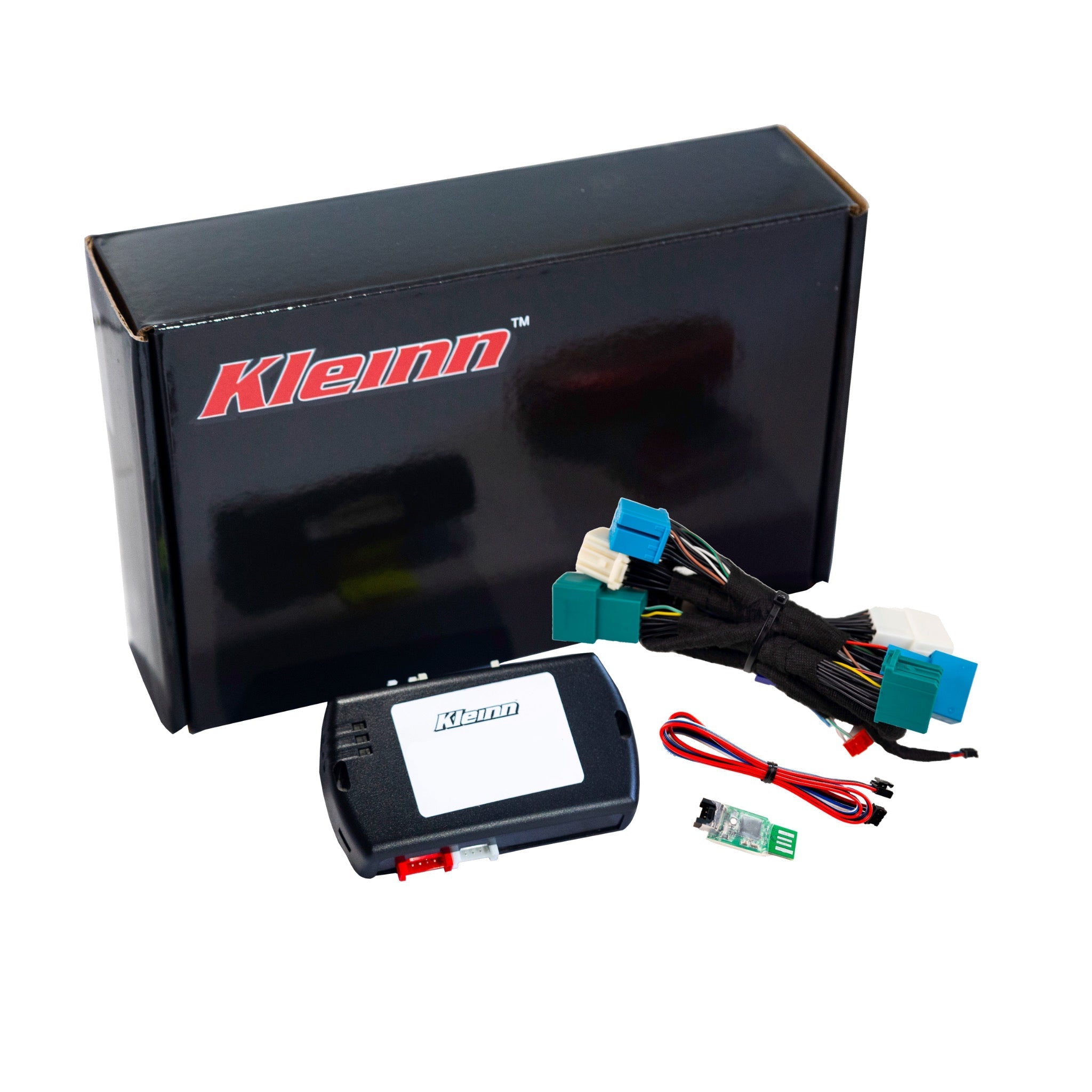 Kleinn RSGM6 remote starter kit for 2010-2014 GM trucks and vehicles with push-to-start, includes programmer for remote start installation.