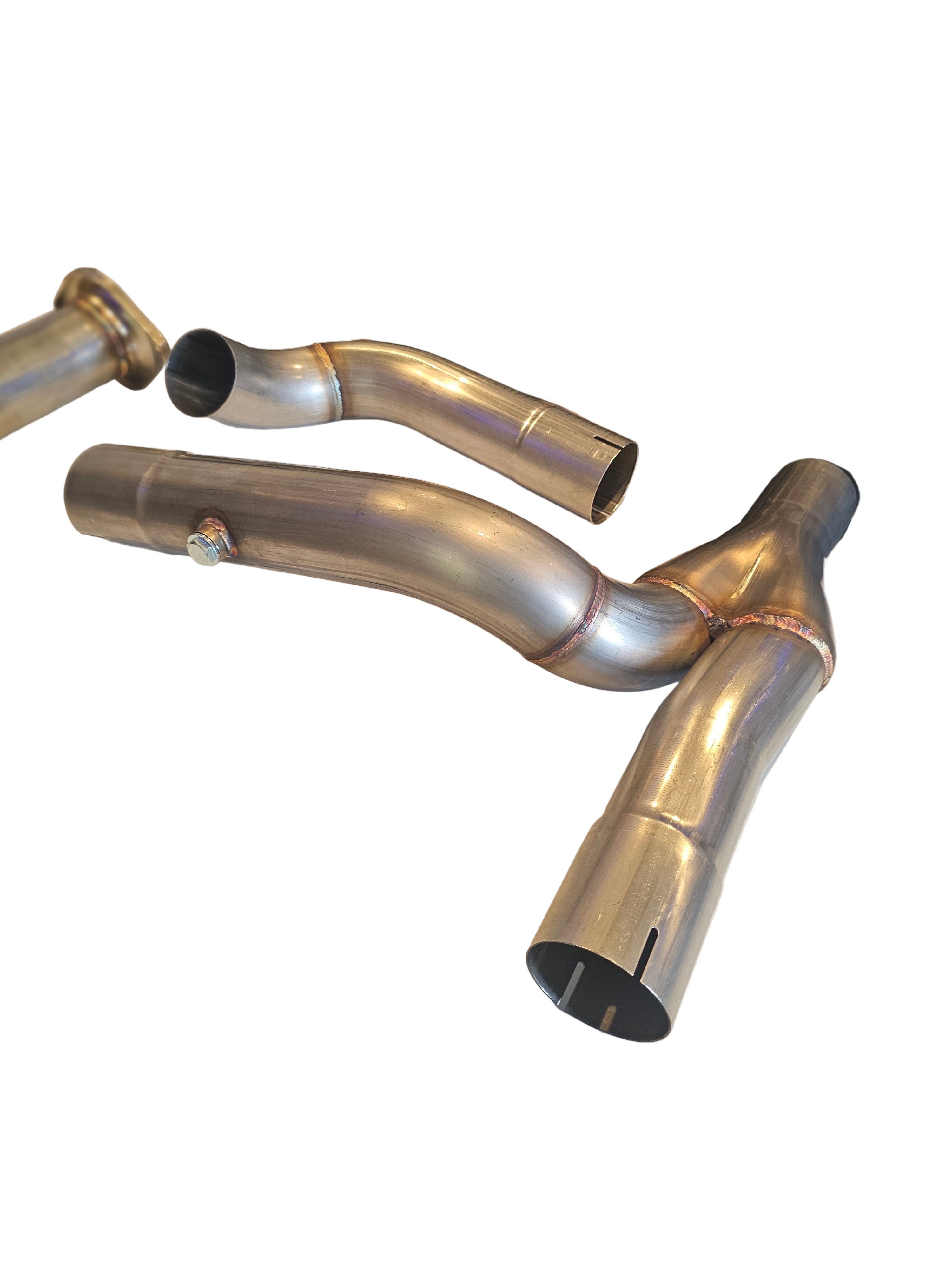SPD Z1 RaceFlow Y-Pipe for 1999–2006 GMC trucks and SUVs, exhaust component with dual pipes and high-performance design.