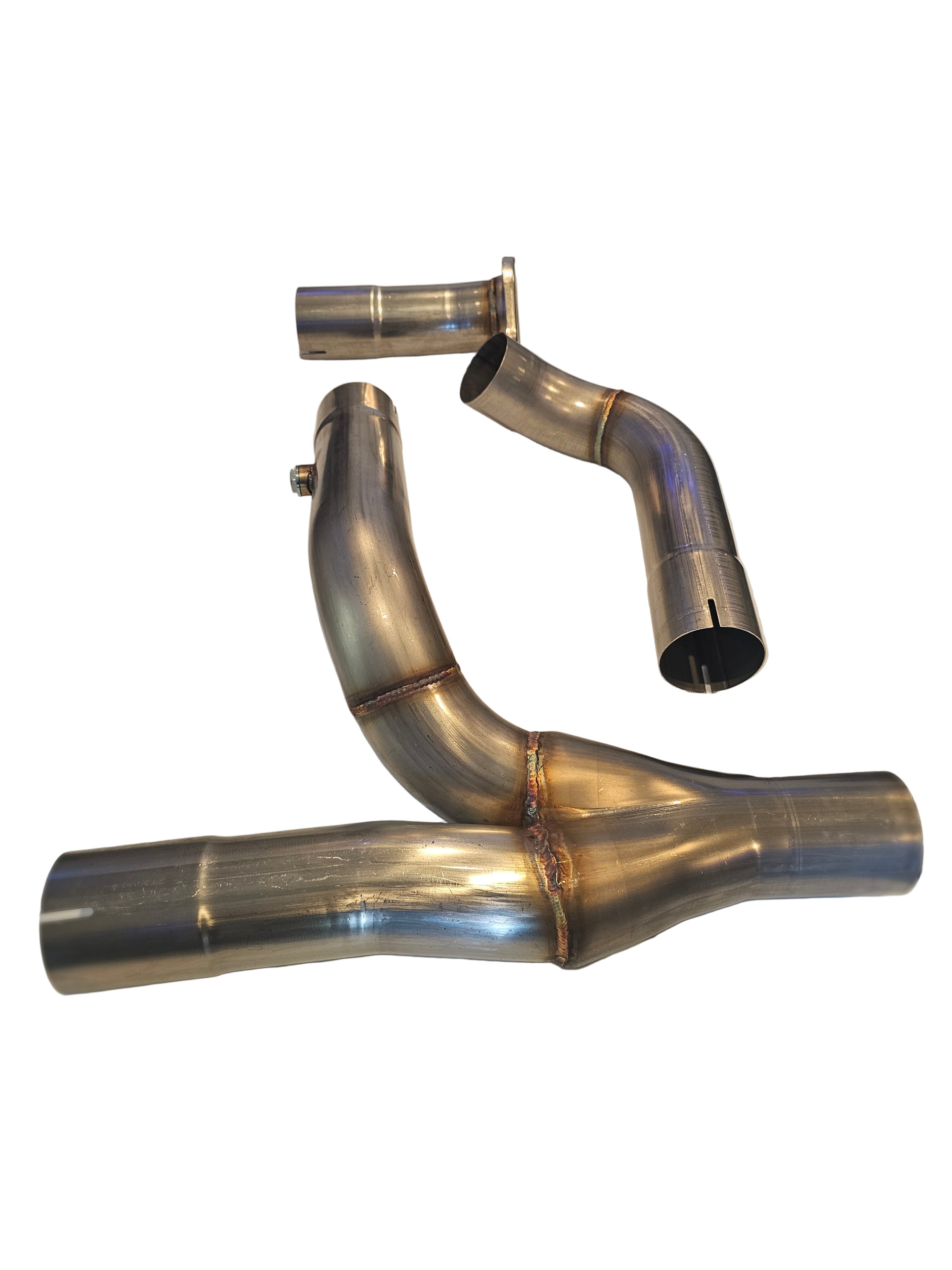 SPD Z1 RaceFlow Y-Pipe exhaust component for 1999–2006 GMC trucks and SUVs, featuring high-performance stainless steel construction.