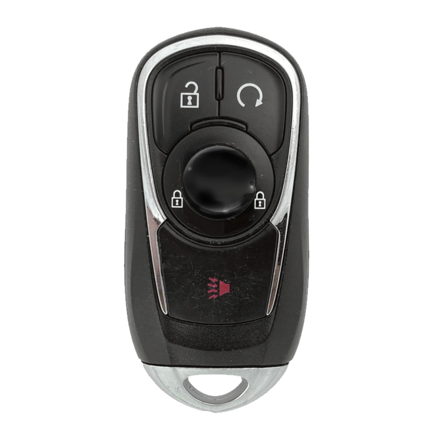 Best Key Supply 2017-2020 Buick Encore OEM 4 Button Smart Key 13532383 / 5944125 / 13506665, angled view