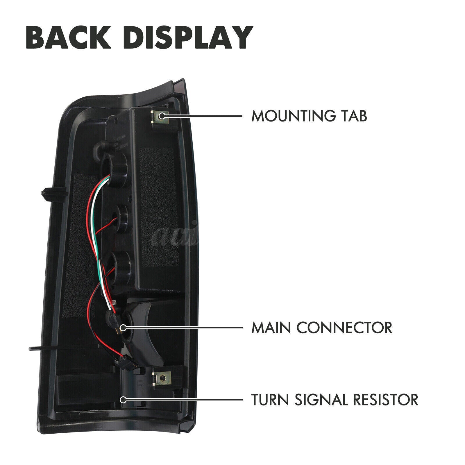 2003-2006 Chevrolet Silverado 1500 LED tube smoke tail lights by NTXGlow, featuring sleek smoked lens design for truck customization