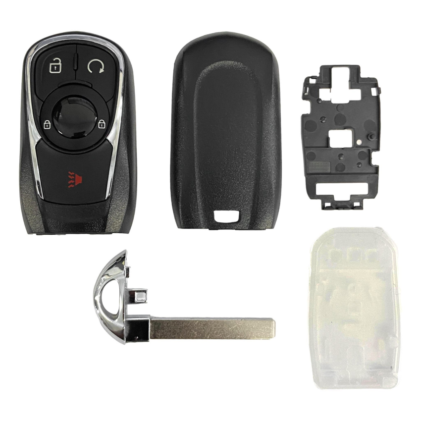 Best Key Supply Buick Encore 4 Button Replacement Shell For 13506665 /&nbsp;13511629, alternate view