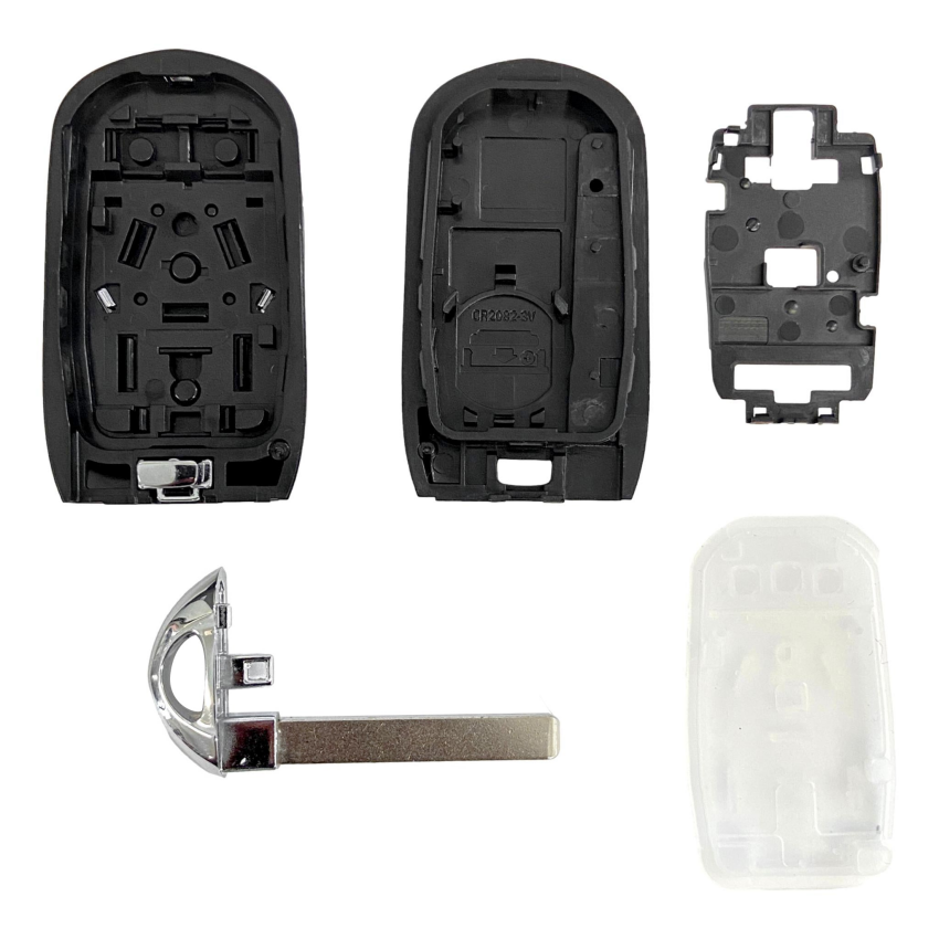 Best Key Supply Buick Encore 4 Button Replacement Shell For 13506665 /&nbsp;13511629